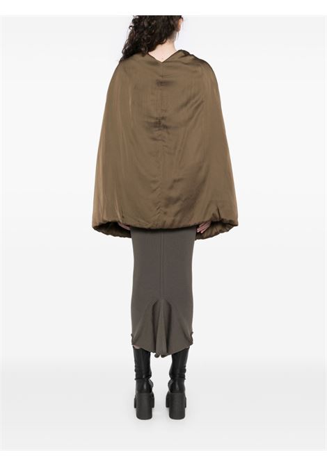 Green Porterville padded cape Rick owens - women RICK OWENS | RO02D3788SCH35